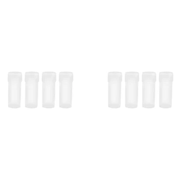 1000 шт Пластиковых Бутылок для образцов Объемом 5 мл, Питьевой Мини-прозрачный Футляр для хранения Флаконов, Контейнер для хранения флаконов