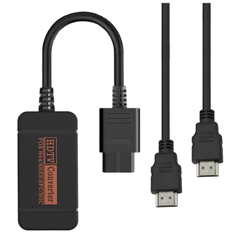 1080P HDMI-совместимый конвертер-адаптер для N64 64/SNES/NGC/SFC Gamecube Ретро Кабель для игровой консоли