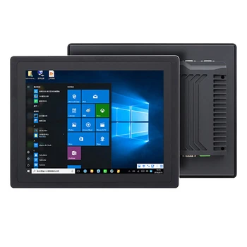 12,1-дюймовый встроенный промышленный компьютер all-in-one tablet PC panel водонепроницаемый с емкостным сенсорным экраном с WiFi 1024 * 768