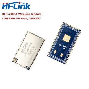 2 шт. Hi-Link Оригинальный модуль беспроводного маршрутизатора HLK-7688A 2.4G WiFi для шлюза 4G LTE