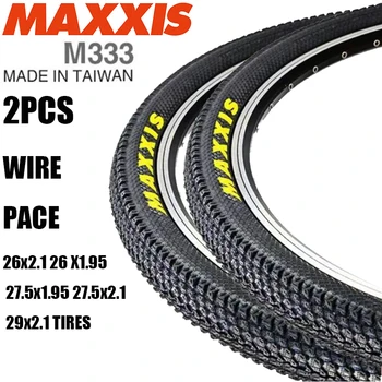2 шт. Велосипедные шины MAXXIS M333 PACE 26x2,1 26x1,95 27,5x1,95 27,5x2,1 29x2,1 Сверхлегкие шины для горного велосипеда из натуральной проволоки