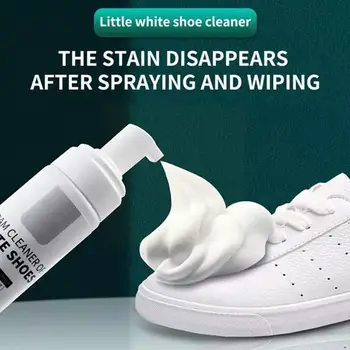 200 мл Пены для чистки обуви, гель для чистки белой обуви, средство для полировки пятен от пены для чистки обуви, отбеливающее очищающее средство A9b2