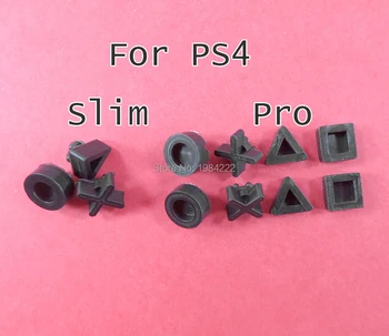 50 комплектов резиновых накладок на нижние ножки для Sony PS 4 Pro Slim Console, силиконовый корпус, резиновые накладки на ножки для PS4