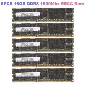 5ШТ PC3-12800 Memory 240Pin 2RX4 1.35 В REG ECC RAM Память Для материнской платы X79 X58