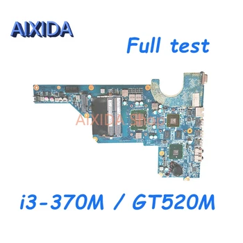 AIXIDA 655985-001 DAR18DMB6D0 DAR18DMB6D1 Материнская плата для ноутбука HP Pavilion G4 G6 G7 Материнская плата HM55 DDR3 i3-370M CPU GT520M GPU