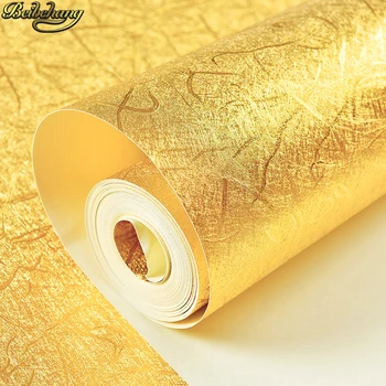 beibehang papel de parede 3D роскошный рулон обоев для обустройства дома из серебристо-золотой фольги, обои для спальни, гостиной