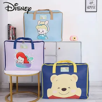 Disney 2023 Новая Женская дорожная сумка для отдыха, Модная детская стеганая сумка с героями мультфильмов, Высококачественная сумка для ручной клади большой емкости