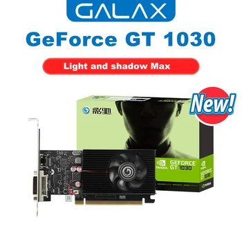 GALAXY Новая Видеокарта GeForce GT 1030 MAX 4G GT 1030 MAX SGDDR4 NVIDIA 14NM 4GB Игровая 64-битная видеокарта placa de video