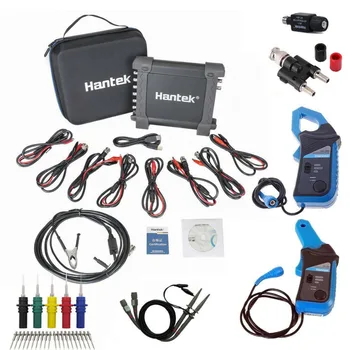 Hantek1008C USB Auto Scope DAQ 8CH Виртуальный автомобильный Автомобильный цифровой диагностический генератор Автомобильный Тестовый токовый зажим Осциллограф
