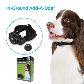 In-Ground Add-A-Dog Добавляет неограниченное количество собак к встроенному ограждению, Дополнительному или сменному ошейнику, Регулируемому, водонепроницаемому, Tone & S