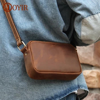 JOYIR Мини-сумка-мессенджер из натуральной кожи, Дорожная сумка через плечо для женщин, Мужской кошелек для мобильного телефона, Дорожная сумка-ранец, сумки через плечо