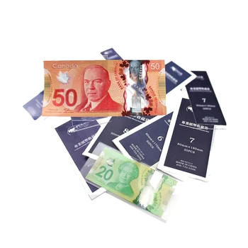 LOTX11pack X50pcs PCCB 1-9 Всех 11 размеров Профессиональные банкноты OPP РУКАВА Бумажный мешок для сбора денег, пластиковый пакет Бесплатная доставка
