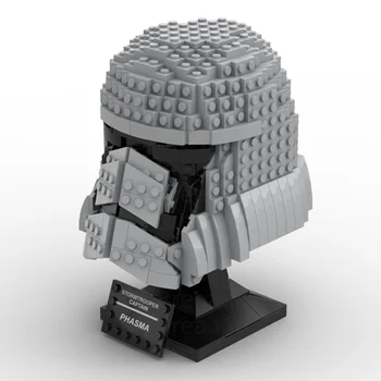 MOC-93397 Phosma (коллекция шлемов) Модель строительного блока Сращенная игрушка-головоломка Детский подарок