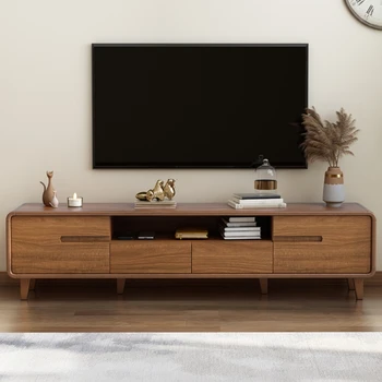 Nordic Hotel Подставка для телевизора в гостиной, для телевизора в спальне, Деревянный пол для хранения, Ретро-Подставки, Простая Центральная мебель, китайская мебель