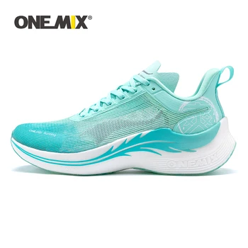 ONEMIX Летние дышащие мужские кроссовки Для бега Модные уличные кроссовки для бега Тренд Комфорт Легкая износостойкая обувь Tenis
