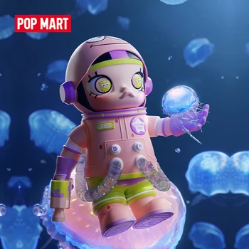 POP MART MEGA SPACE MOLLY 400% PATRICK STAR Ограниченная серия Kawaii Doll Фигурка Игрушки Коллекция Сюрпризов Модель Mystery Box