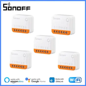 SONOFF Wifi MiniR4 Extreme Mini R4 Smart Switch 2-Полосное Управление Умный Дом eWeLink APP Control Для Alexa Google Home Голосовое Управление