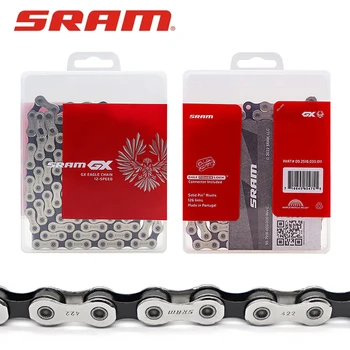 SRAM GX Eagle 12 Скоростная цепь Для MTB Горного велосипеда 126L Велосипедная цепь Серебристая Оригинальные Аксессуары для велосипедов Sram