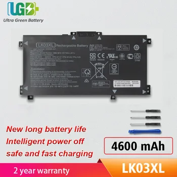 UGB Новый аккумулятор LK03XL для HP Envy 15 17M x360 15-bp 15-cn TPN-W127 W128 W129 W132 HSTNN-LB7U HSTNN-UB7I HSTNN-IB8M LB8J