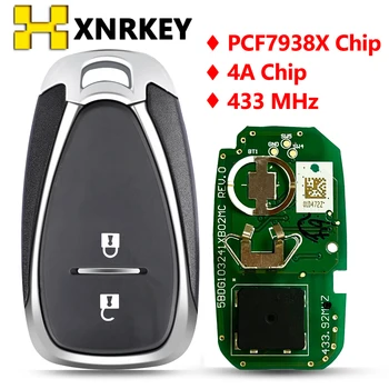 XNRKEY Оригинальный Умный Дистанционный ключ 433 МГц IPCF7938X Чип для Chevrolet JM Trax Tracker Keless для Orlando OEM Автомобильный Ключ