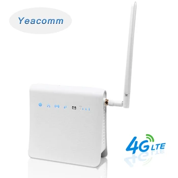 Yeacomm P25 IDU Разблокированный 300 Мбит/с Беспроводной мобильный 4G внутренний маршрутизатор LTE CPE WiFi со слотом для SIM-карты и внешней антенной