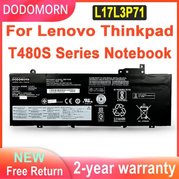 Аккумулятор Для Ноутбука DODOMORN L17L3P71 Для Ноутбука Lenovo Thinkpad Серии T480S 01AV478 SB10K97620 01AV479 SB10K97621 L17M3P72