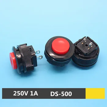 Бесплатная ДОСТАВКА 20 штук Аркадных игровых автоматов Диаметром 14 мм с красной крышкой Мгновенный кнопочный переключатель