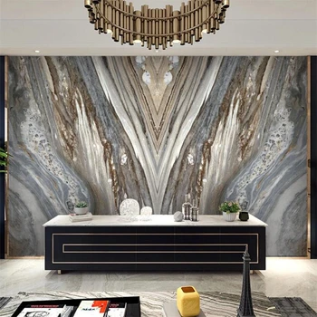 бэйбэхан Пользовательские обои 3d высокого класса атмосферный импортный камень на фоне телевизора гостиная отель мраморное украшение