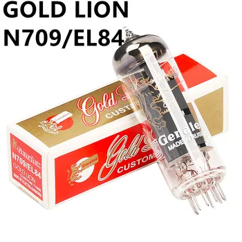 Вакуумная трубка GOLD LION N709/EL84 Заменить 6P14 6N14P 6BQ5 7189 Заводские испытания и соответствие