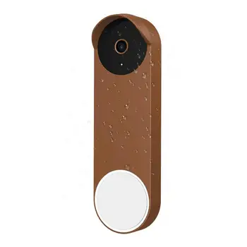 Дверной звонок, силиконовый защитный чехол, водонепроницаемый чехол для дверного звонка, защитный чехол для камеры Google Nest, Аксессуары для видеодомофонов