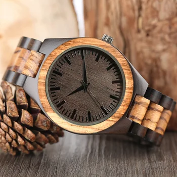 Деревянные часы для мужчин и женщин, роскошные модные и повседневные кварцевые наручные часы для пары, мужские часы со светящимся хронографом
