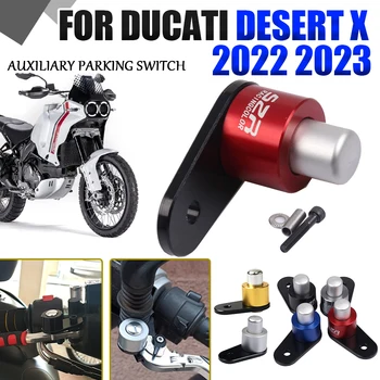 Для Ducati Desert X DesertX 2022 2023 Аксессуары Для мотоциклов Переключатель Стояночного тормоза Рычаг Рампового Тормоза Вспомогательный Регулятор Наклона Блокировки