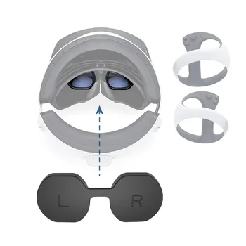 Для очков PS VR2 Утолщенный Силиконовый защитный чехол Мягкий и прочный Удобный Простой для PSvr 2 Пылезащитный защитный чехол