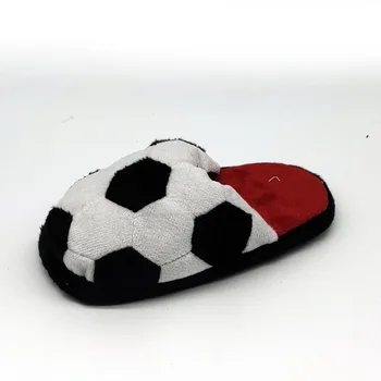 Домашние тапочки для футбола, специальные изготовленные на заказ теплые зимние домашние тапочки для влюбленных, обувь на толстой мягкой подошве, бесплатная доставка