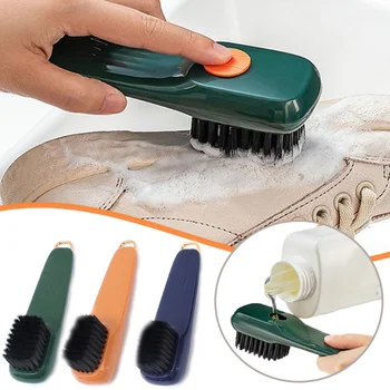 Жидкая щетка для обуви, щетки для чистки обуви с мягкой щетиной, средства для удаления жидкости из белья, чистящие средства для бытовых принадлежностей для ванной комнаты
