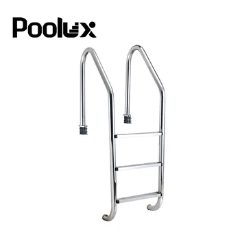 Заводская поставка Poolux по хорошей цене, стремянка для бассейна, надземная лестница для бассейна, складные ступеньки лестницы для бассейна