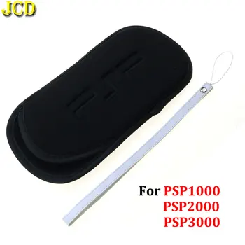 Защитная сумка для переноски с мягким экраном JCD, чехол с ремешком на запястье для консоли PSP 1000 2000 3000