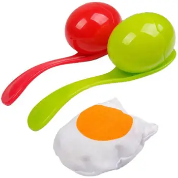 Игровая ложка для балансировки яиц на открытом воздухе, Детская игрушка для бега с весами, игрушка для тренировки баланса, Игровая ложка для яиц