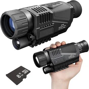 Инфракрасный Монокуляр ночного видения 5X40, Цифровая камера, 1,5 