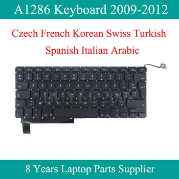 Клавиатура для ноутбука A1286 2009-2012 Для Macbook Pro 15,4 