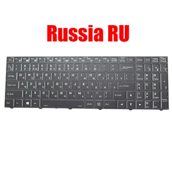 Клавиатура ноутбука с подсветкой для Dream Machines G1650Ti G1650Ti-15UA61 RG4060 RG4060-15UA28 RG4060-15UA29 NP50DE NP50SND Россия RU