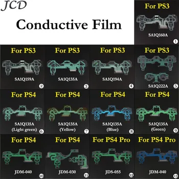 Кнопки JCD Ленточная Печатная плата для PS3 PS4 Pro Тонкий Контроллер Проводящая Пленка Клавиатура гибкий Кабель Печатная плата JDS-050 JDM-040 JDM-030