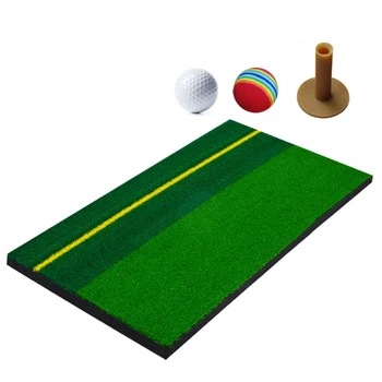 Коврик для упражнений в гольф, Тренировочная Травяная площадка на заднем дворе, Принадлежности для занятий в помещении
