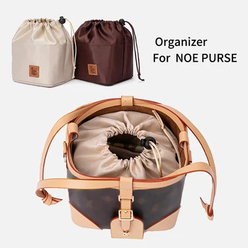 Кошелек-органайзер на шнурке, женские кошельки из атласной ткани, женская сумка, Внутренняя сумка для хранения КОШЕЛЬКА NANO NOE