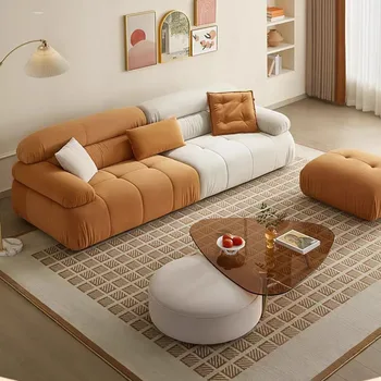 Кресла Салон Диваны для гостиной Cloud Lazy Удобные диваны для гостиной Минималистичные вспомогательные Предметы Интерьера Дизайнерская мебель для салона