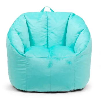 Кресло-мешок Milano, мятная плюшевая ткань