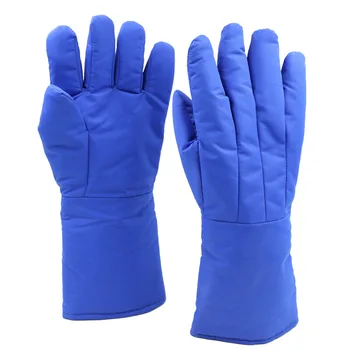 криогенные перчатки длиной 38 см, водонепроницаемые, устойчивые к низким температурам, перчатки с жидким азотом, защитные перчатки