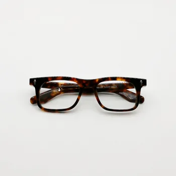 Легкая оптическая классическая толстая ацетатная оправа для очков квадратной формы, Мужские И женские очки по рецепту, ретро очки nn0037