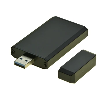 Мини-дизайн SSD-накопителя MSATA к адаптерной карте USB3.0 Тонкий дизайн мобильного жесткого диска mini SATA к USB3.0