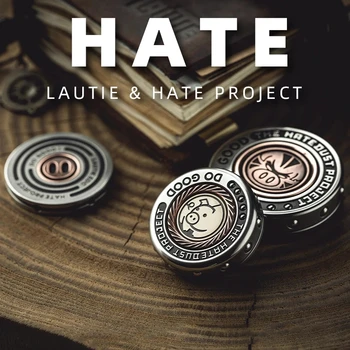 Мини-дилер Lautie Hate Project Fidget Spinner Gyro Коллекция тревожных игрушек для взрослых с чипом и монетой, игрушка-антистресс EDC